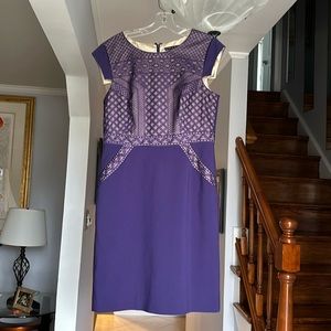 🎤🎉 Antonio Melani Embroidered Accented Dress Sz 10